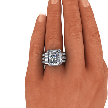 925 Silver Engagement Ring Bel Viaggio Designs, LLC