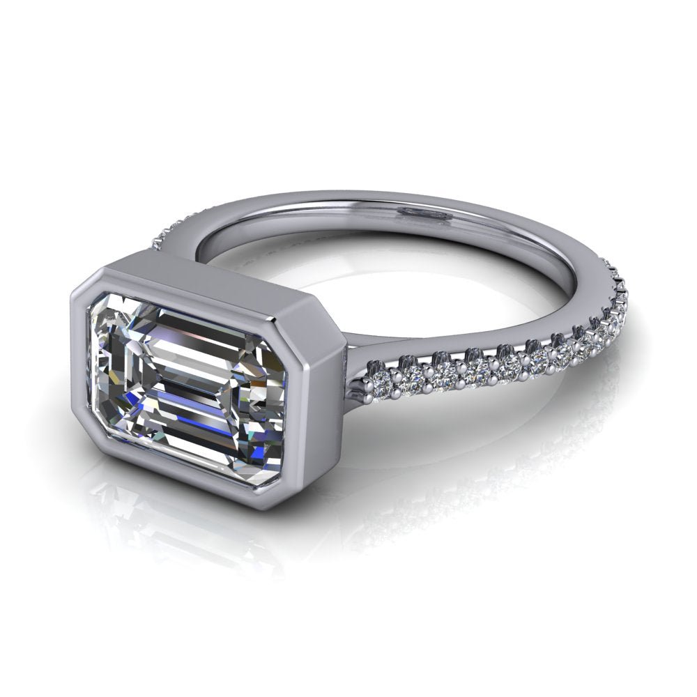 925 Silver Engagement Ring Bel Viaggio Designs, LLC