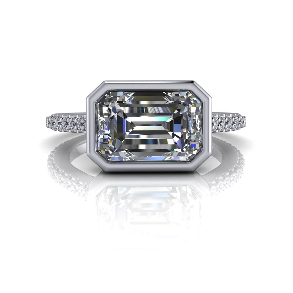 925 Silver Engagement Ring Bel Viaggio Designs, LLC