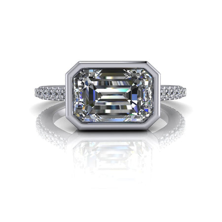 925 Silver Engagement Ring Bel Viaggio Designs, LLC