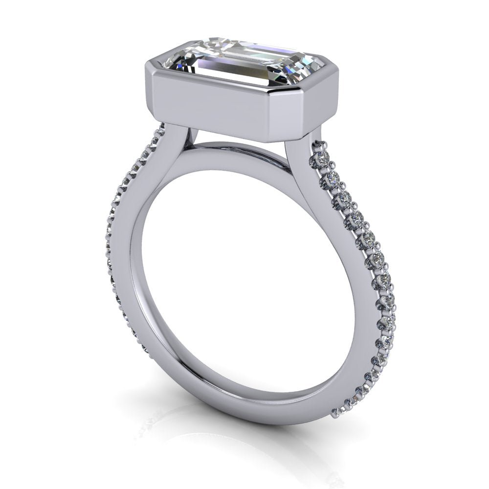 925 Silver Engagement Ring Bel Viaggio Designs, LLC