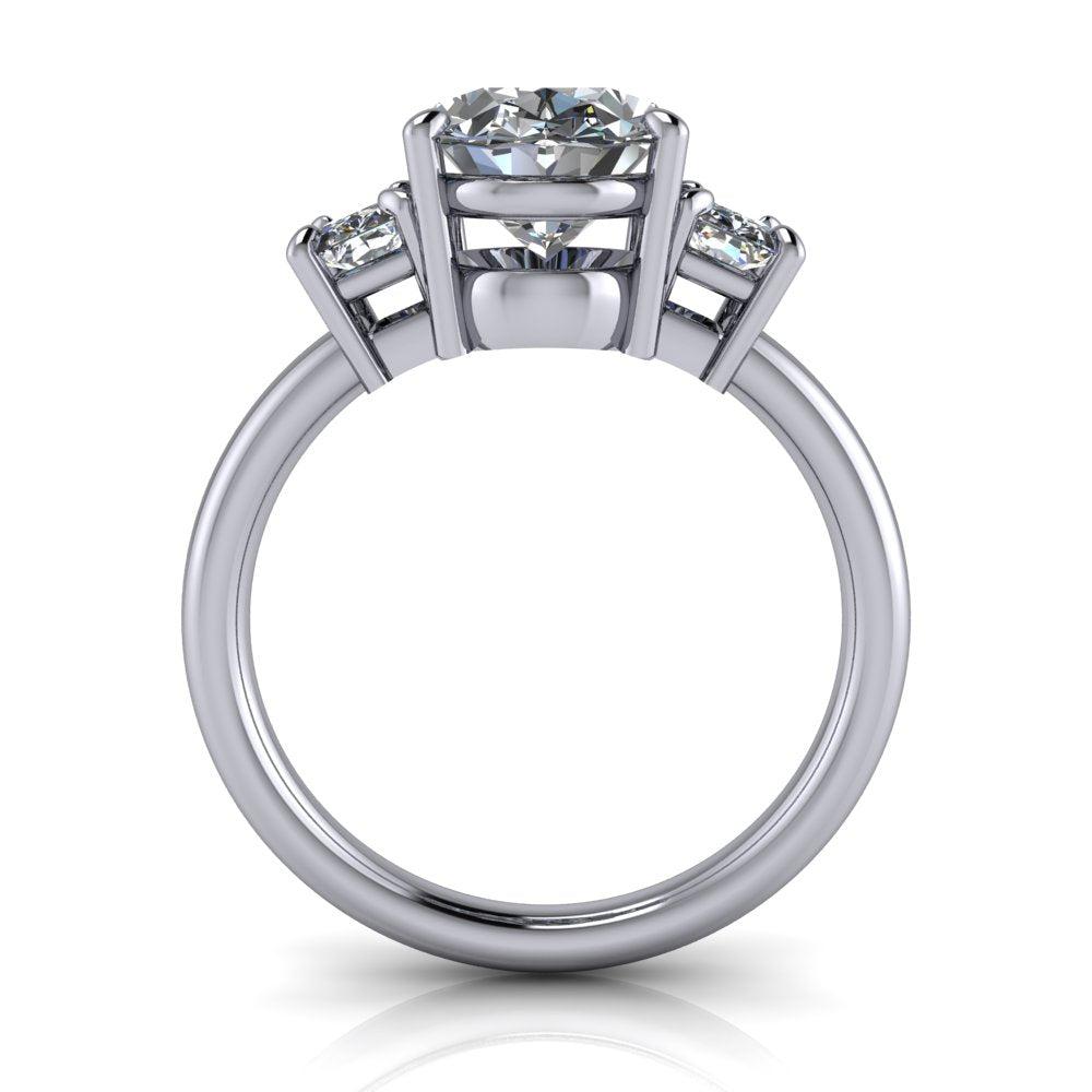 925 Silver Engagement Ring Bel Viaggio Designs, LLC