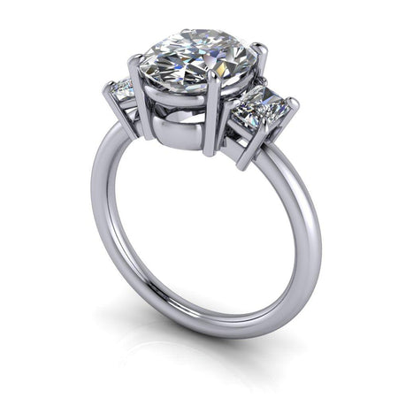 925 Silver Engagement Ring Bel Viaggio Designs, LLC