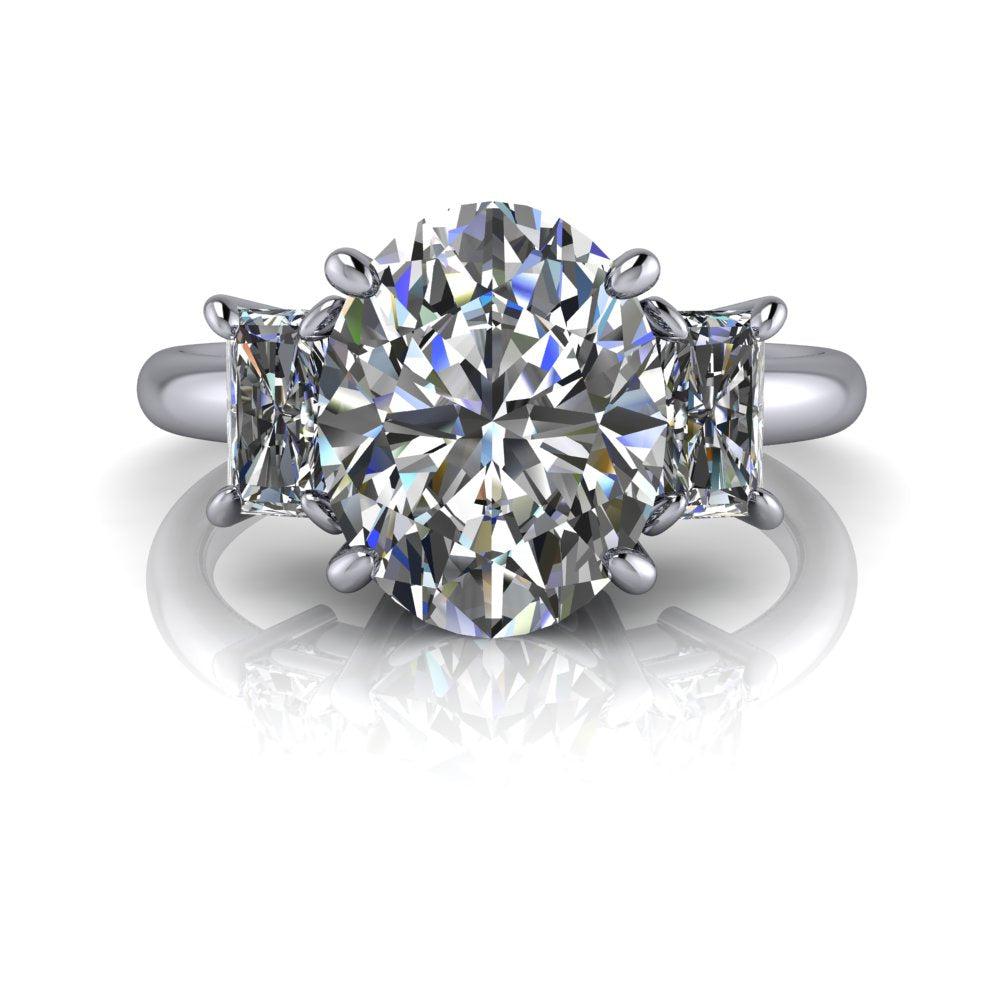 925 Silver Engagement Ring Bel Viaggio Designs, LLC