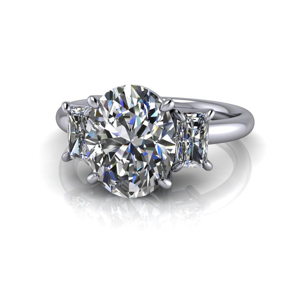 925 Silver Engagement Ring Bel Viaggio Designs, LLC