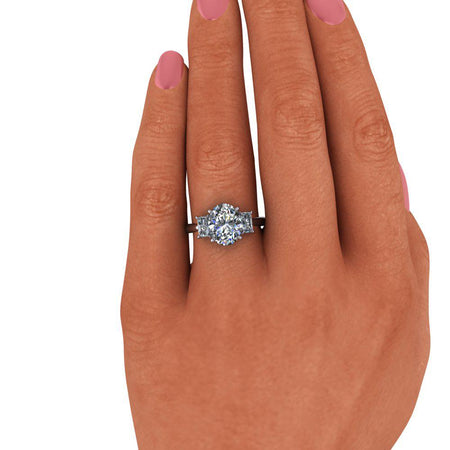 925 Silver Engagement Ring Bel Viaggio Designs, LLC