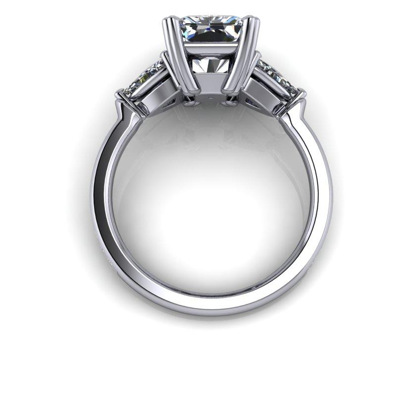 925 Silver Engagement Ring Bel Viaggio Designs, LLC