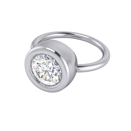 925 Silver Engagement Ring Bel Viaggio Designs, LLC