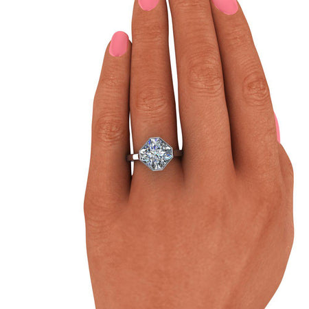 925 Silver Engagement Ring Bel Viaggio Designs, LLC