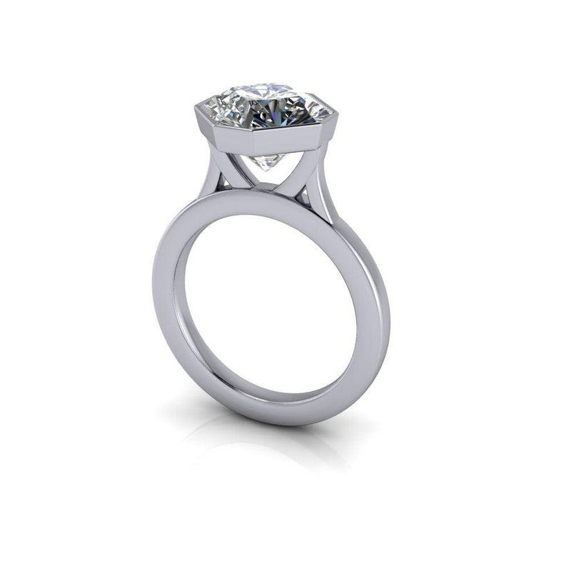 925 Silver Engagement Ring Bel Viaggio Designs, LLC