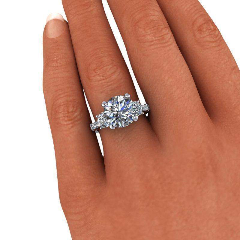 925 Silver Engagement Ring Bel Viaggio Designs, LLC