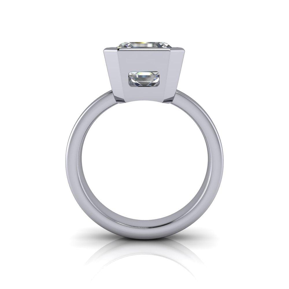 925 Silver Engagement Ring Bel Viaggio Designs, LLC