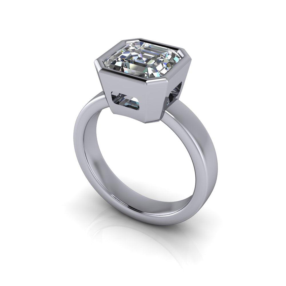 925 Silver Engagement Ring Bel Viaggio Designs, LLC