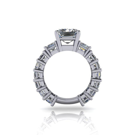 925 Silver Engagement Ring Bel Viaggio Designs, LLC