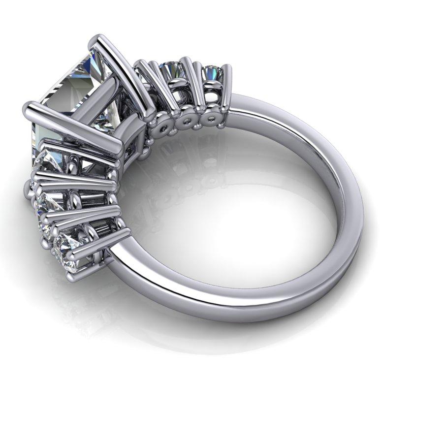 925 Silver Engagement Ring Bel Viaggio Designs, LLC