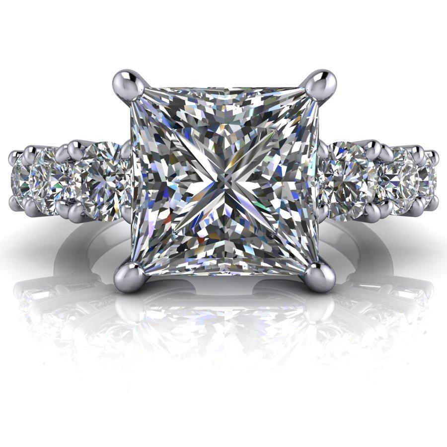 925 Silver Engagement Ring Bel Viaggio Designs, LLC