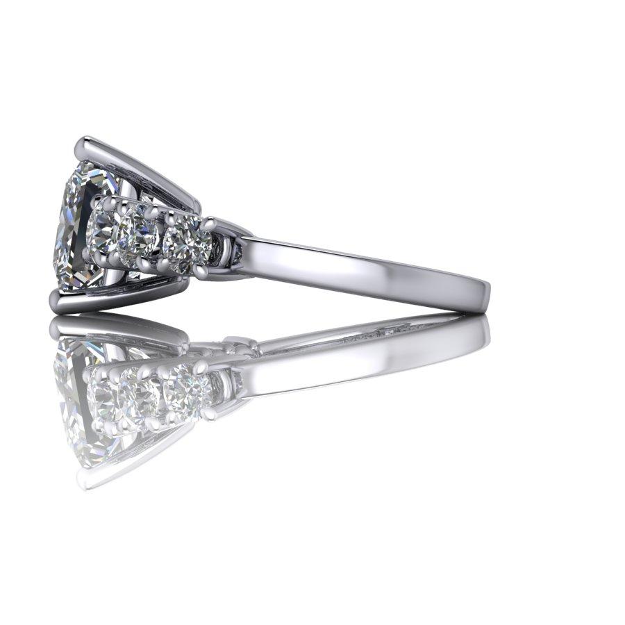 925 Silver Engagement Ring Bel Viaggio Designs, LLC