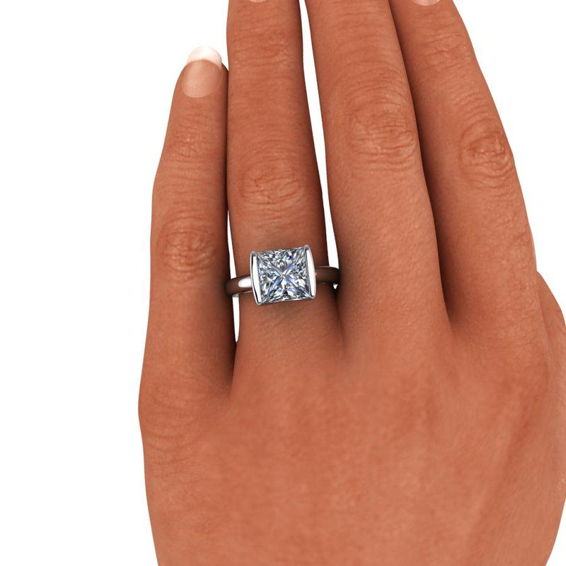 925 Silver Engagement Ring Bel Viaggio Designs, LLC