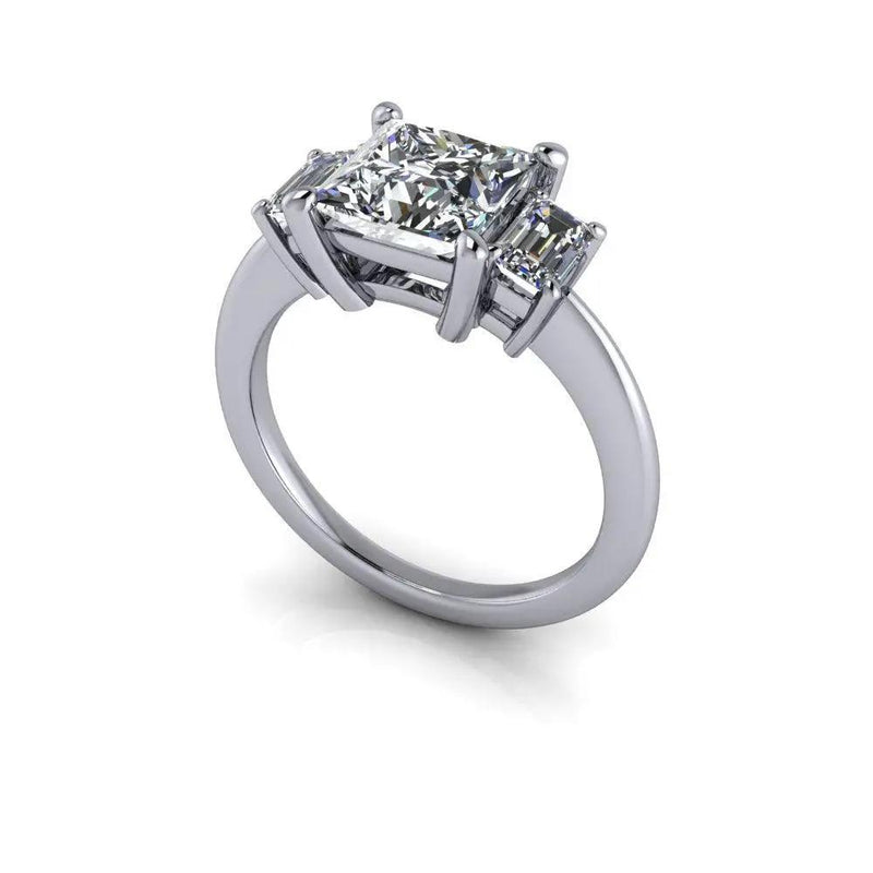 Sterling Silver Engagement Ring Bel Viaggio Designs, LLC