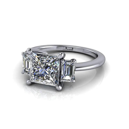 Sterling Silver Engagement Ring Bel Viaggio Designs, LLC