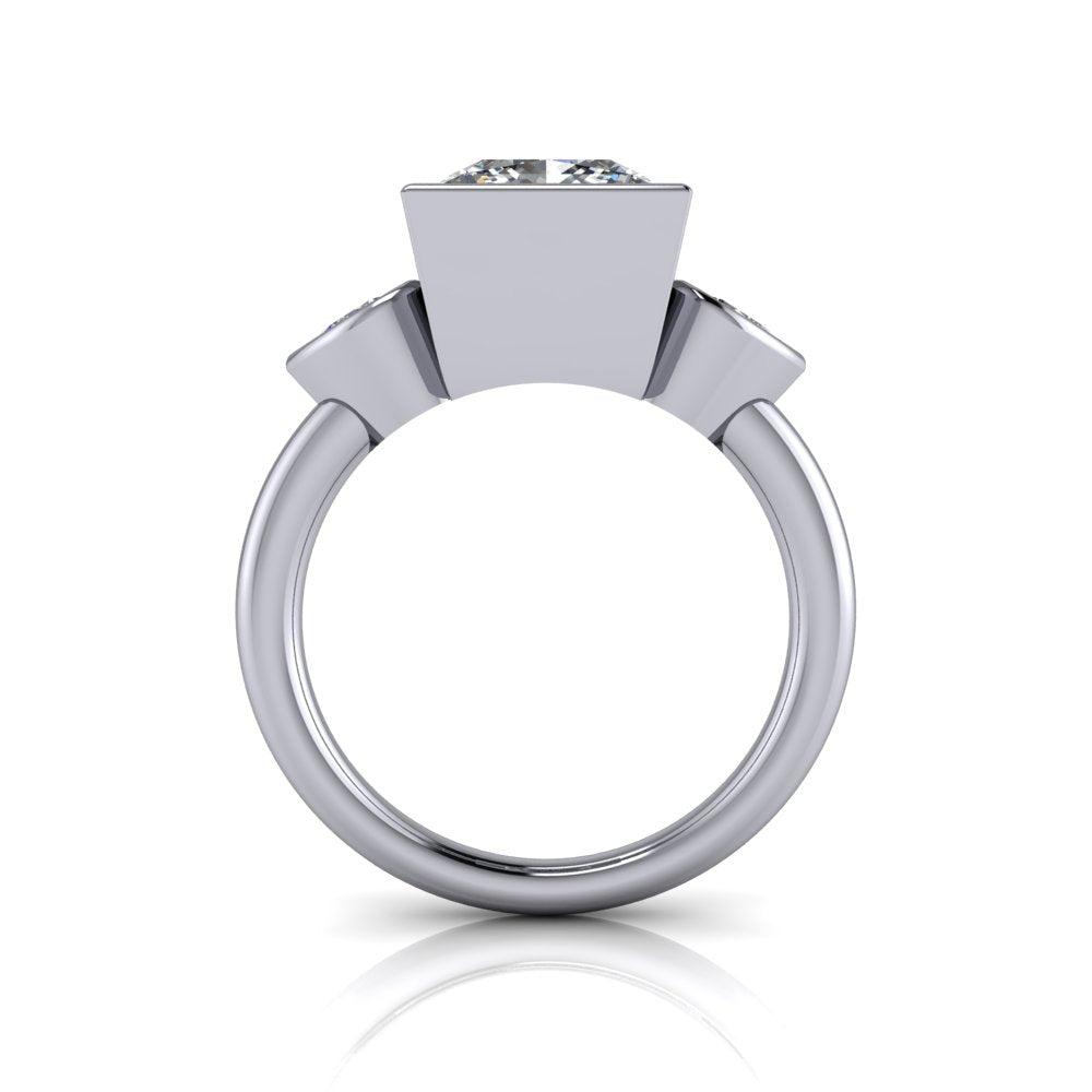 925 Silver Engagement Ring Bel Viaggio Designs, LLC