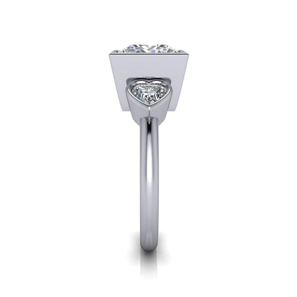 925 Silver Engagement Ring Bel Viaggio Designs, LLC