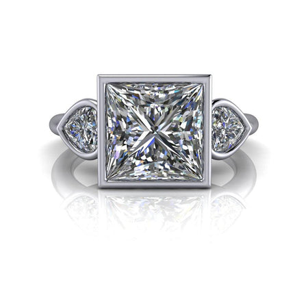 925 Silver Engagement Ring Bel Viaggio Designs, LLC