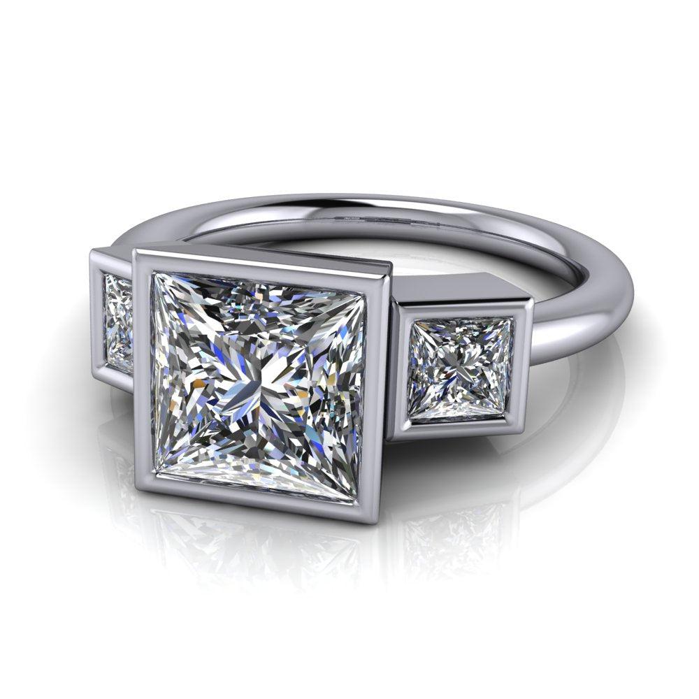 925 Silver Engagement Ring Bel Viaggio Designs, LLC