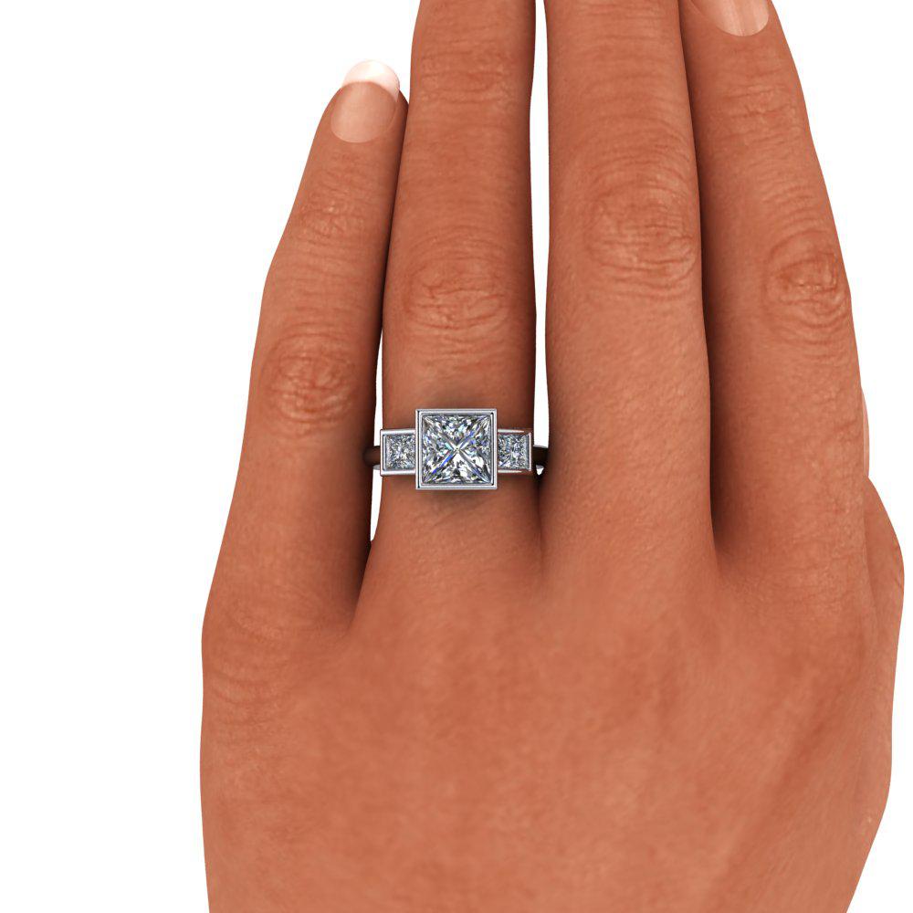 925 Silver Engagement Ring Bel Viaggio Designs, LLC