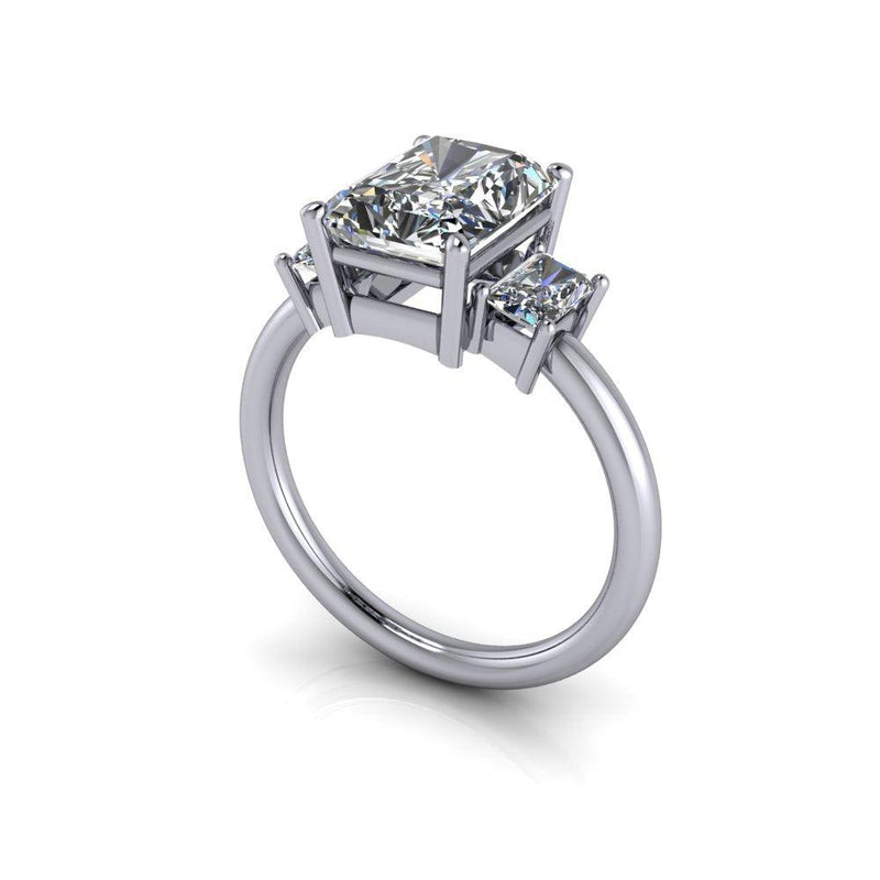 925 Silver Engagement Ring Bel Viaggio Designs, LLC