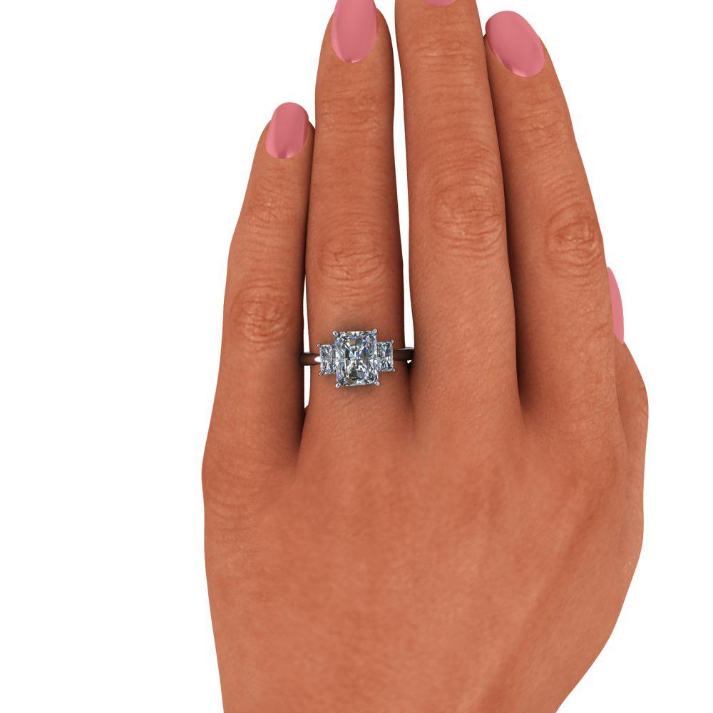 925 Silver Engagement Ring Bel Viaggio Designs, LLC