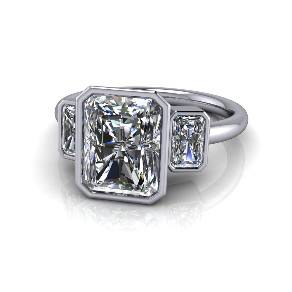 925 Silver Engagement Ring Bel Viaggio Designs, LLC