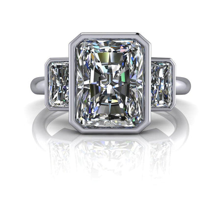 925 Silver Engagement Ring Bel Viaggio Designs, LLC