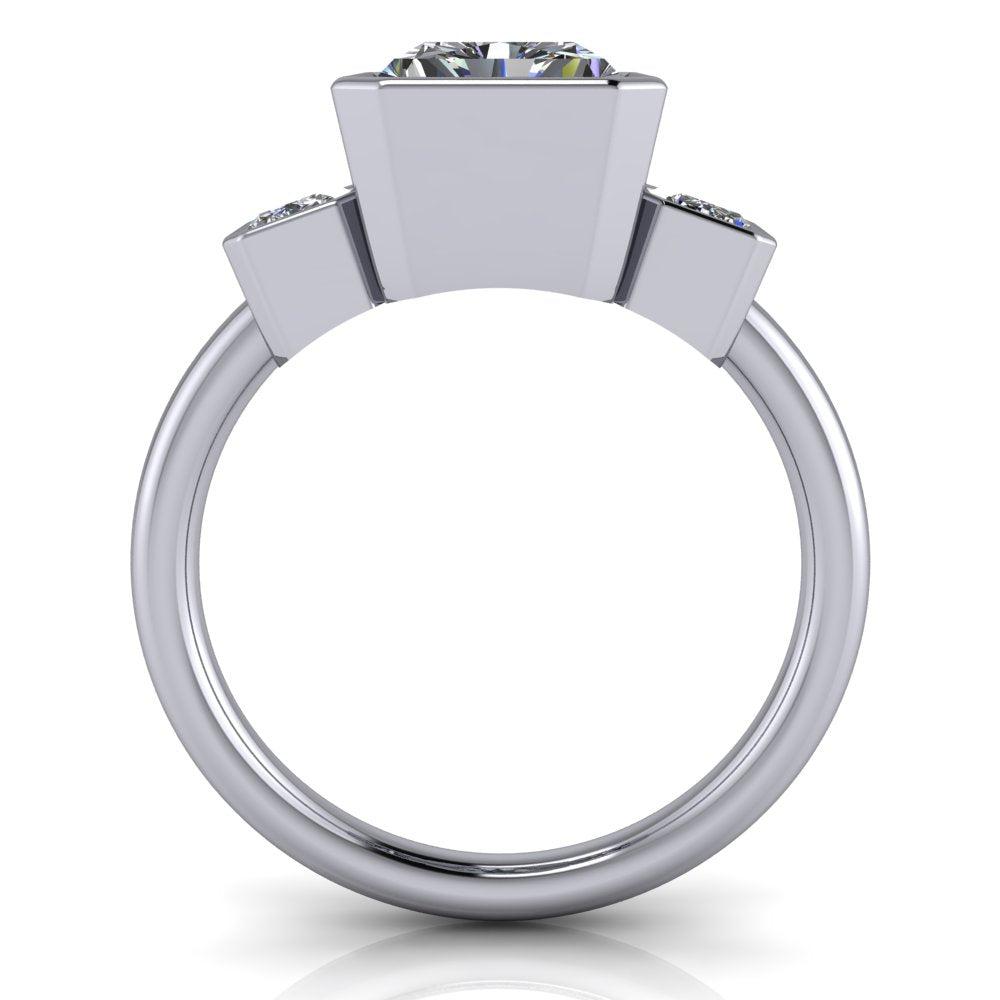 925 Silver Engagement Ring Bel Viaggio Designs, LLC