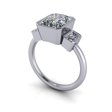 925 Silver Engagement Ring Bel Viaggio Designs, LLC