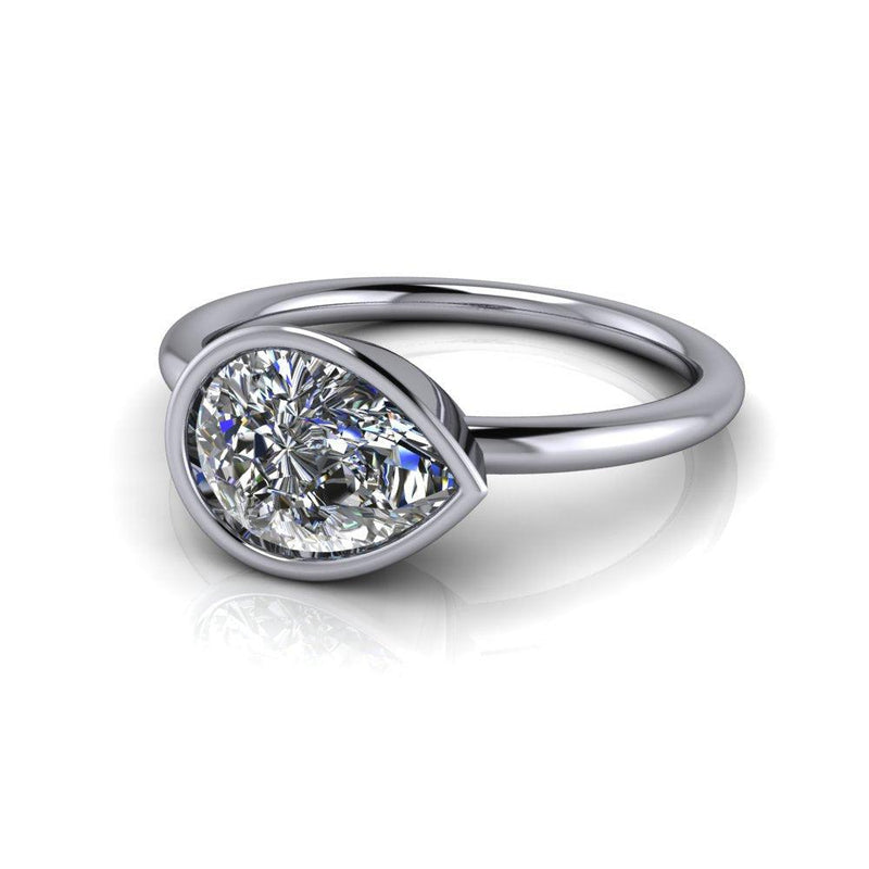 925 Silver Engagement Ring Bel Viaggio Designs, LLC