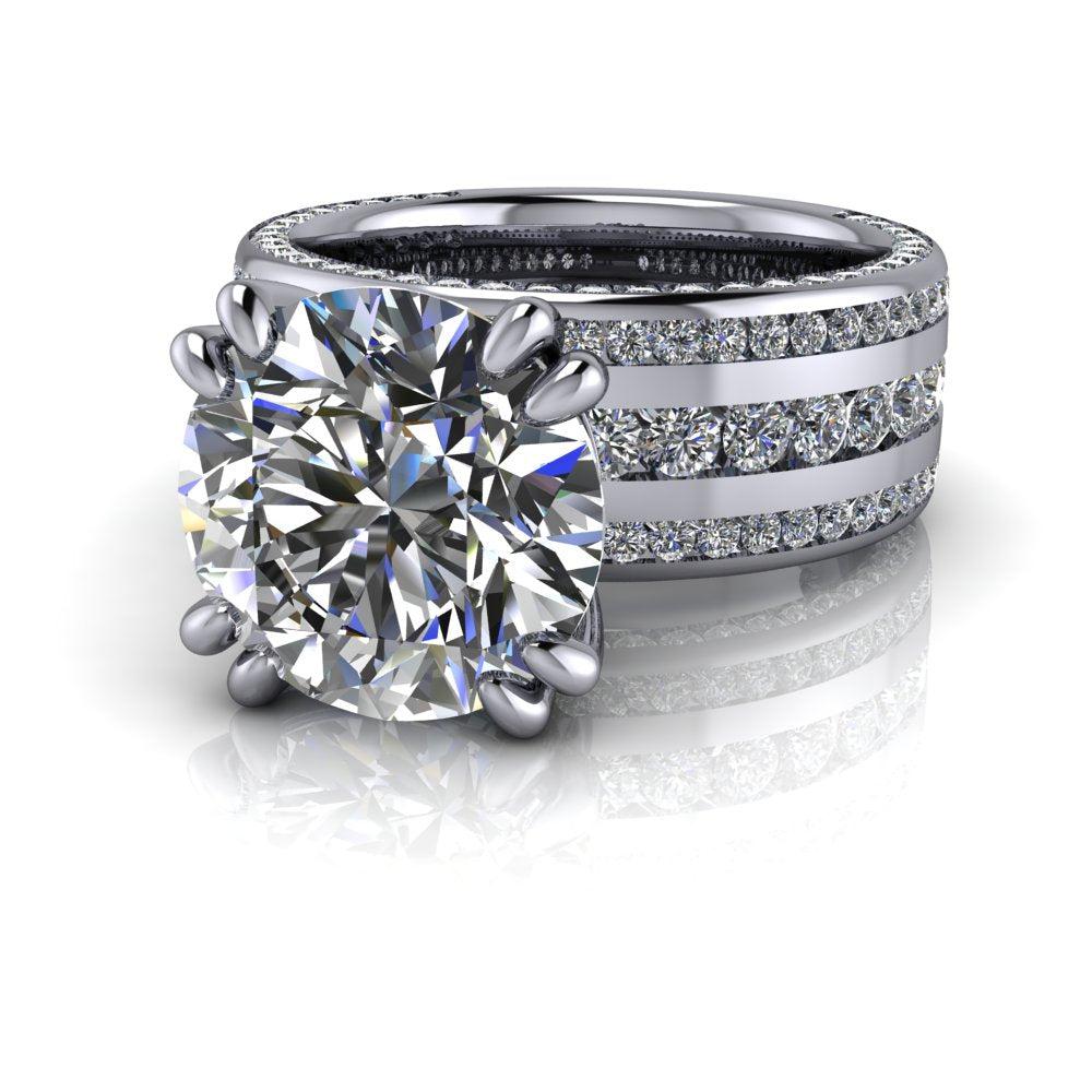 925 Silver Engagement Ring Bel Viaggio Designs, LLC