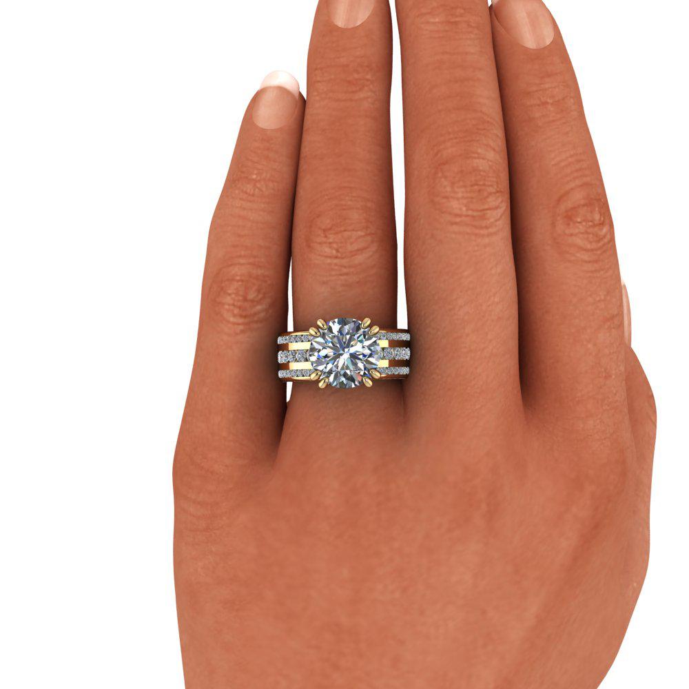 925 Silver Engagement Ring Bel Viaggio Designs, LLC