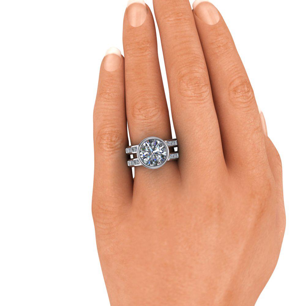 925 Silver Engagement Ring Bel Viaggio Designs, LLC