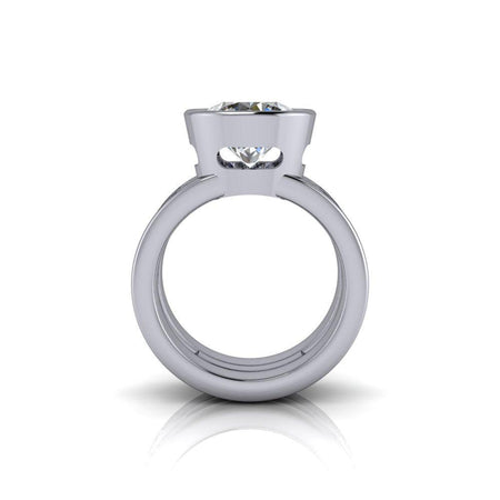 925 Silver Engagement Ring Bel Viaggio Designs, LLC