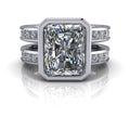 925 Silver Engagement Ring Bel Viaggio Designs, LLC