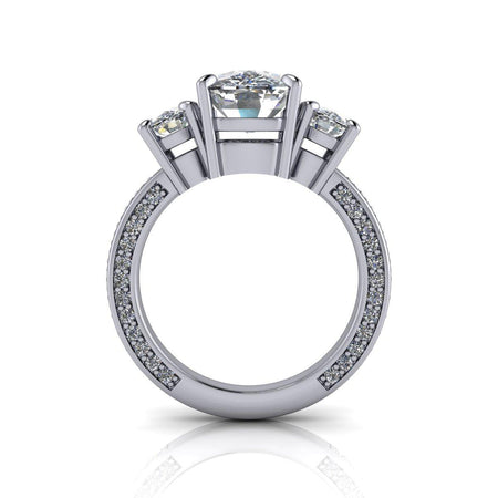 925 Silver Engagement Ring Bel Viaggio Designs, LLC