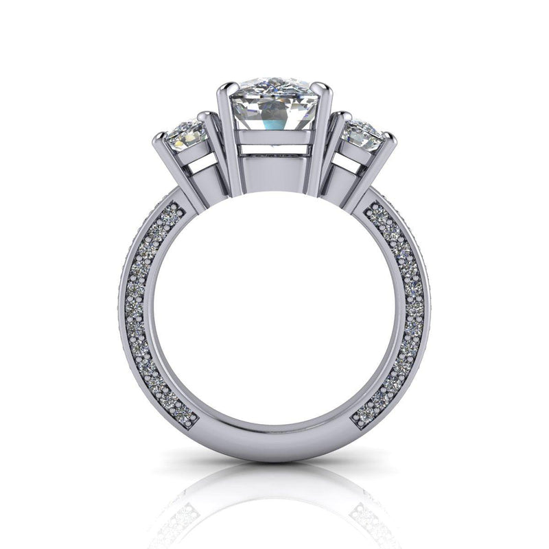 925 Silver Engagement Ring Bel Viaggio Designs, LLC