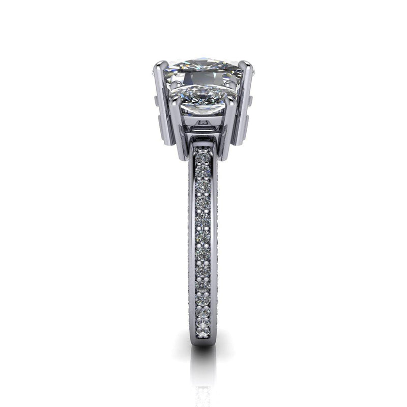 925 Silver Engagement Ring Bel Viaggio Designs, LLC