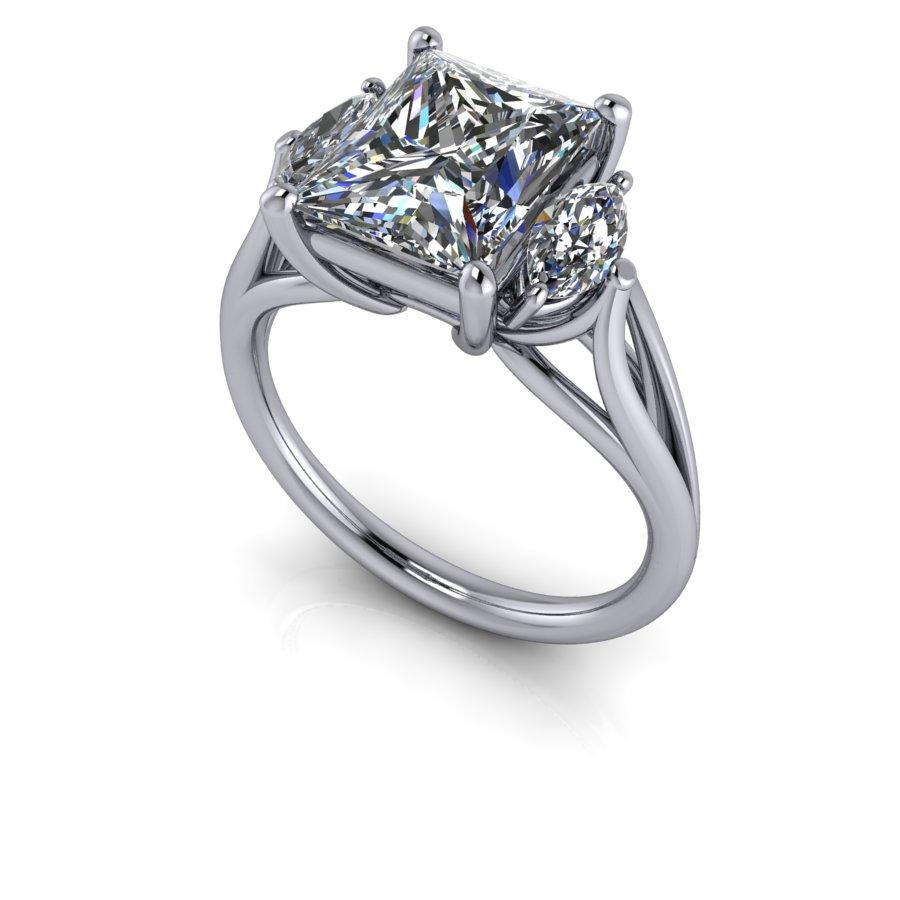 925 Silver Engagement Ring Bel Viaggio Designs, LLC