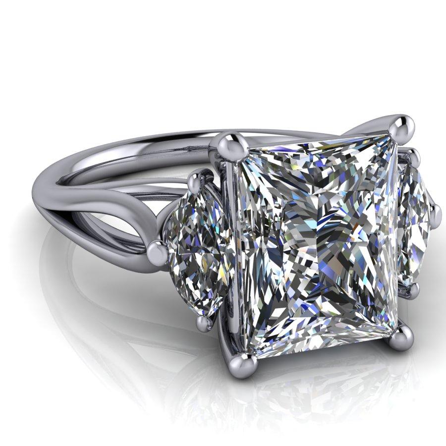 925 Silver Engagement Ring Bel Viaggio Designs, LLC