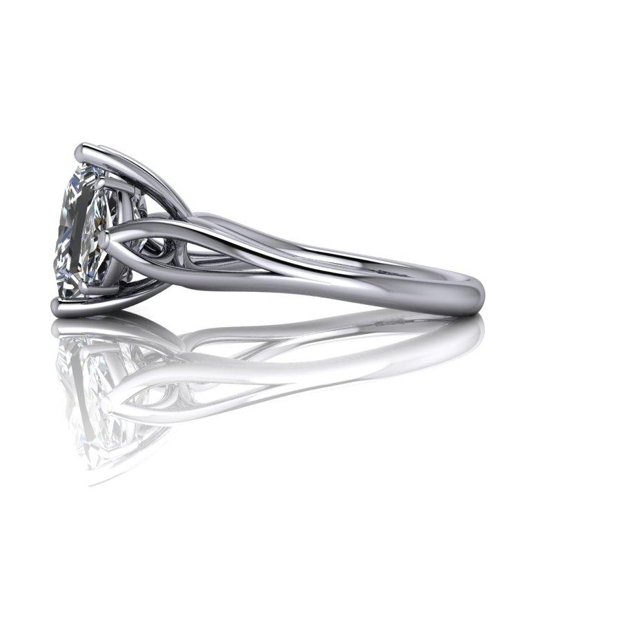 925 Silver Engagement Ring Bel Viaggio Designs, LLC