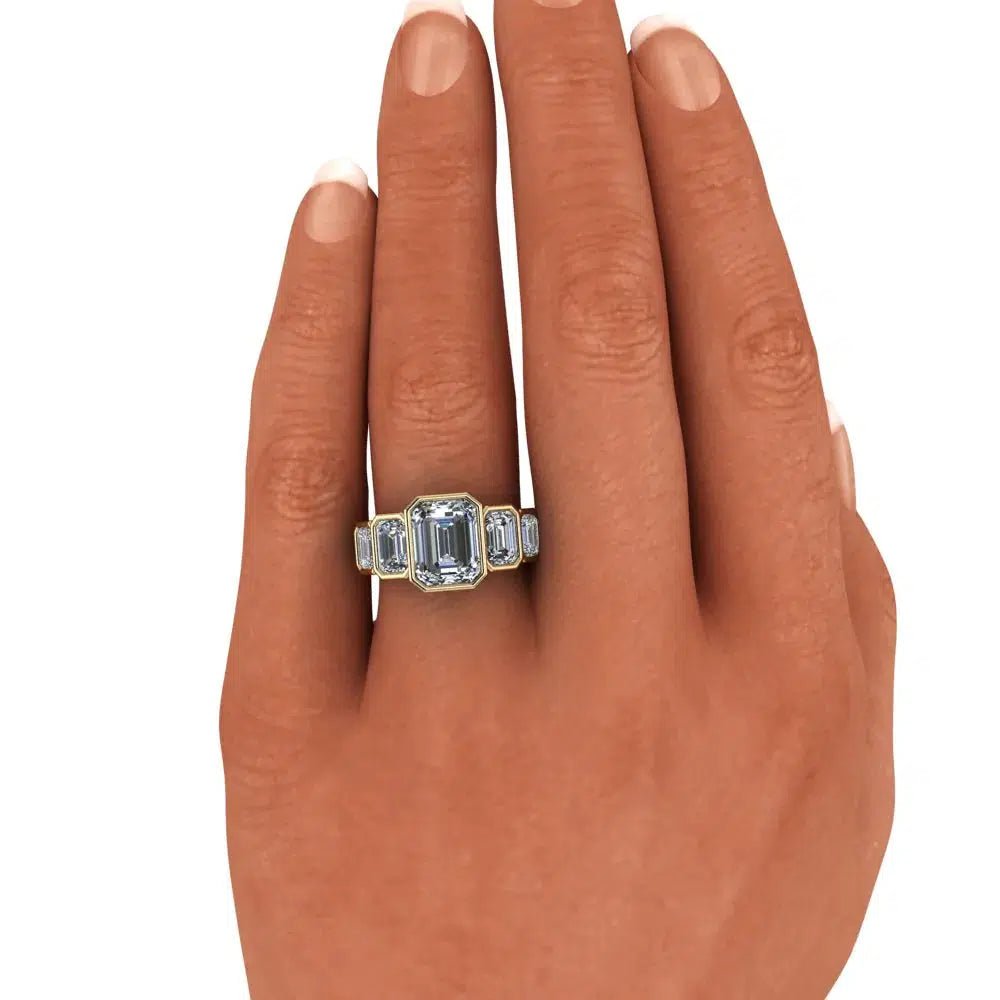 925 Silver Engagement Ring Bel Viaggio Designs, LLC