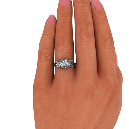 925 Silver Engagement Ring Bel Viaggio Designs, LLC