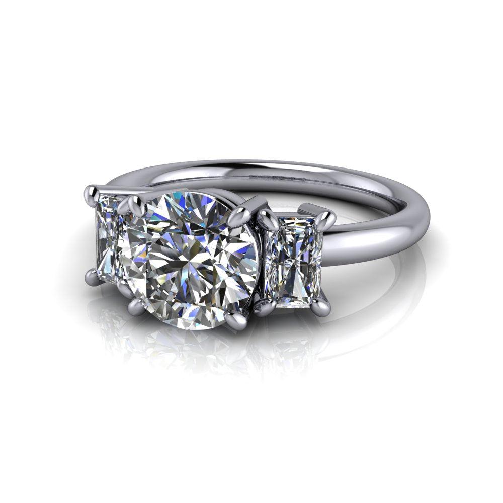 925 Silver Engagement Ring Bel Viaggio Designs, LLC